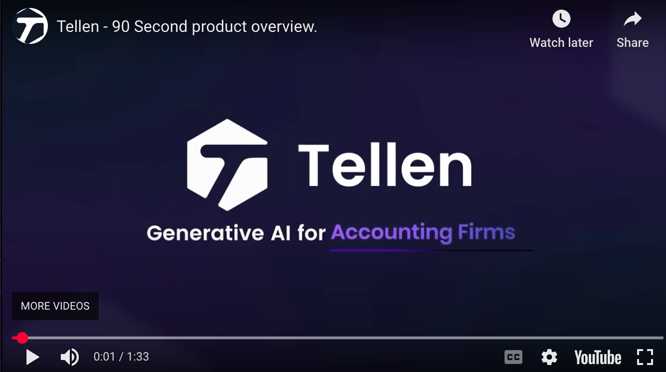 Thumbnail for Tellen 90 Second Product Overview Just Released