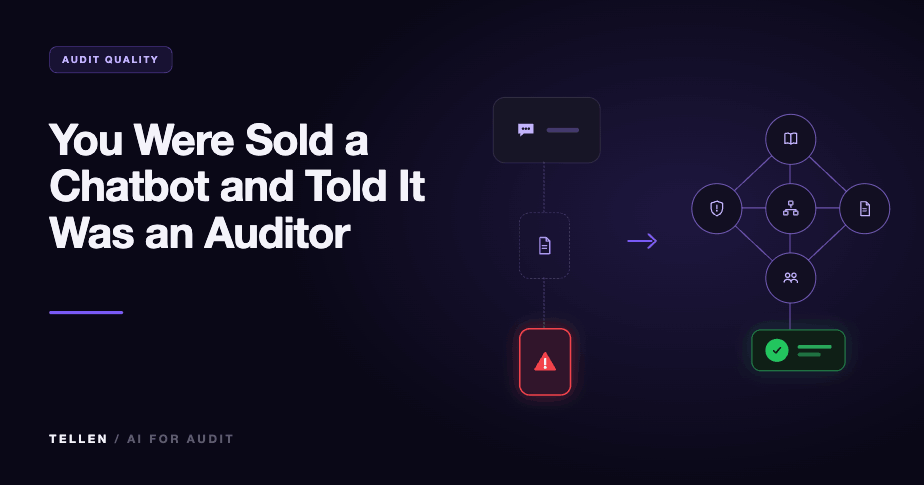 Thumbnail for You Were Sold a Chatbot and Told It Was an Auditor