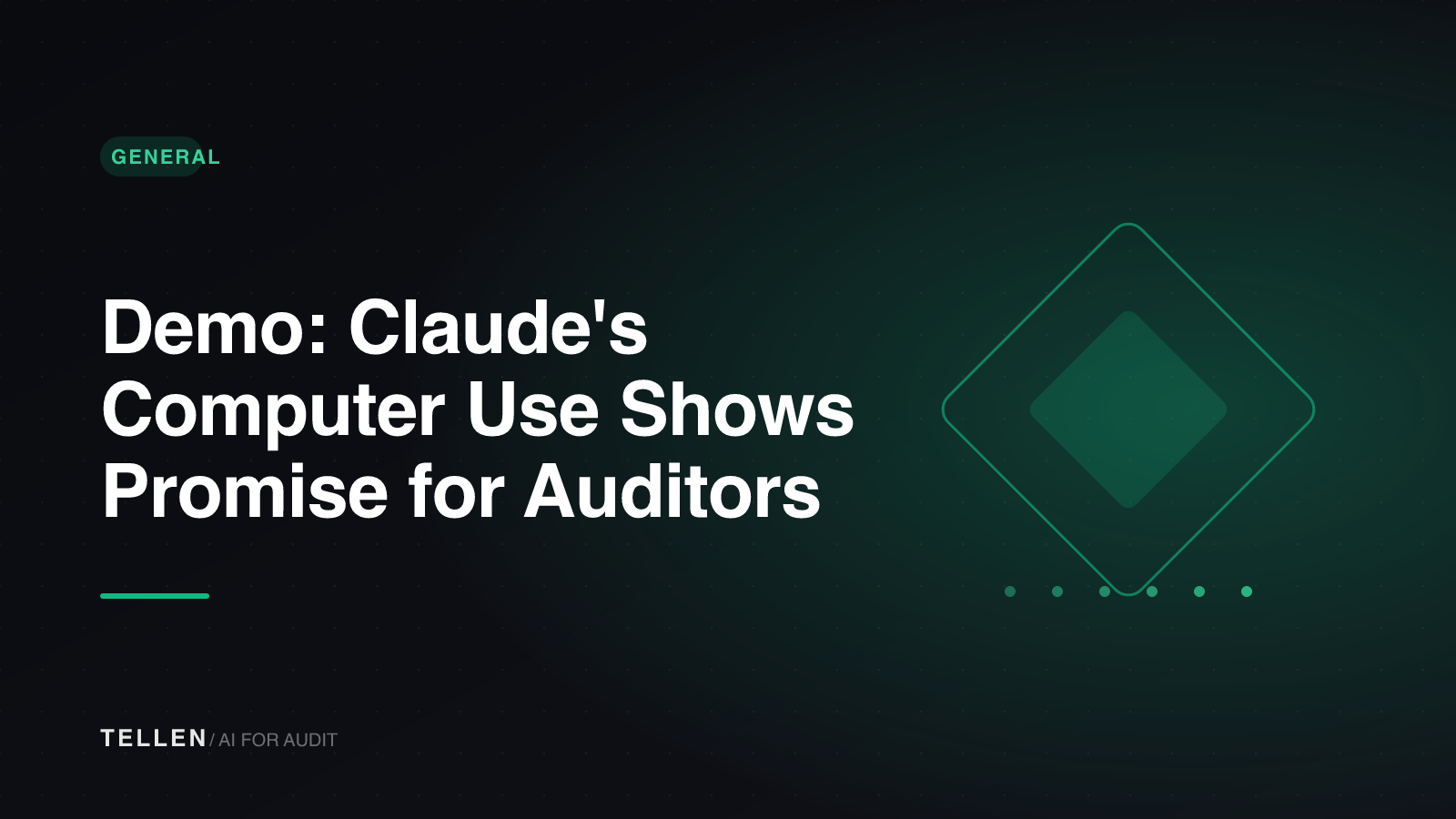Header image for Demo: Claude's Computer Use Shows Promise for Auditors