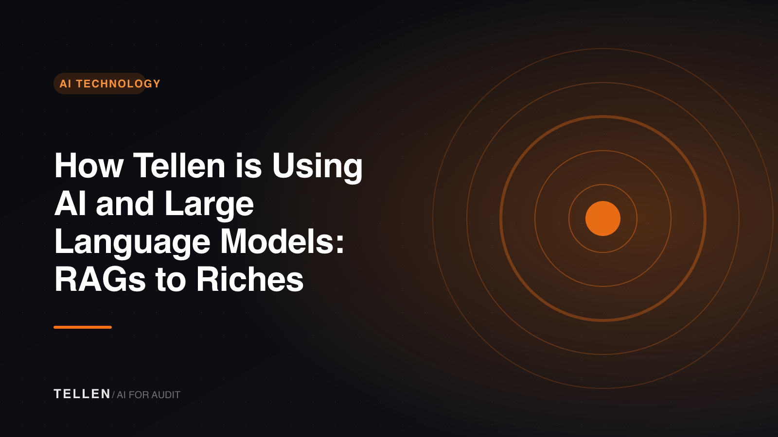 Header image for How Tellen is Using AI and Large Language Models: RAGs to Riches
